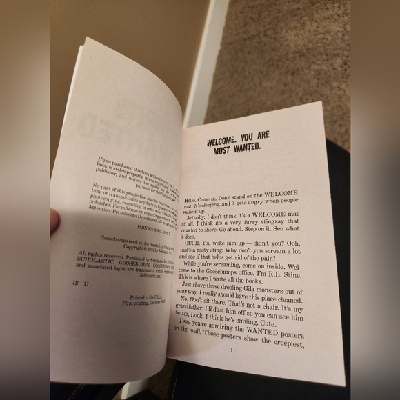 *2/$25* Goosebumps graphic novel & Soft cover novel bundle! - Picture 9 of 9